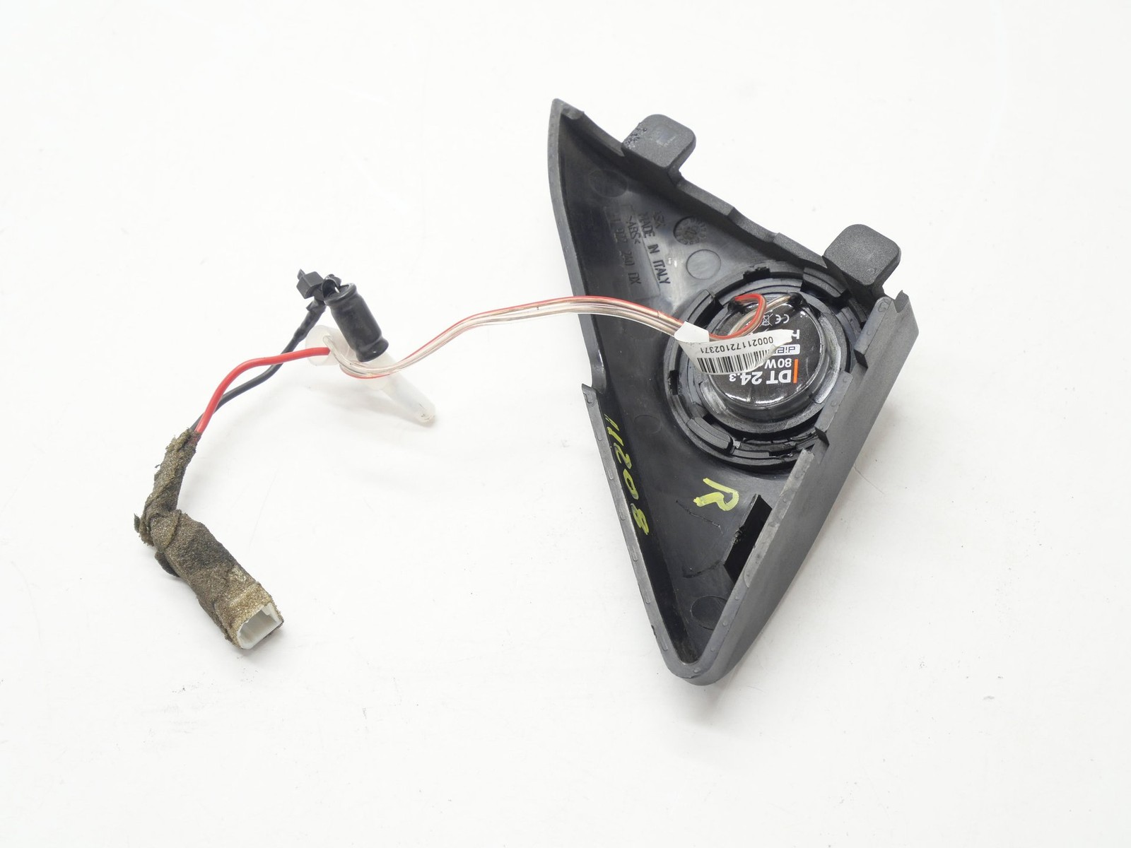 2001 Ferrari 360 Spider Front Passenger Door Tweeter w/ Cover Corner Trim RH OEM