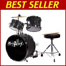 Children's Drum Set with Adjustable Throne