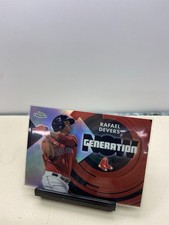 2022 Topps Chrome Update Rafael Devers Generation Now #GNC-17 Boston Red Sox