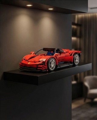 TGL T3048 Pull Back Sports Car Machinery Series Building Blocks 619 Pcs