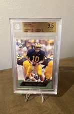 2000 Press Pass - Tom Brady #37 Gold Zone (RC)  BGS 9.5