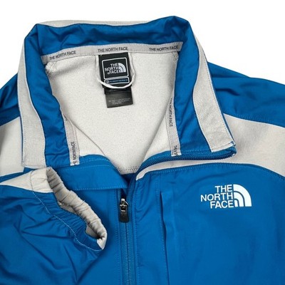 The North Face Flight Series Mens Blue Gray Windbreaker Jacket F1427-1827 Large