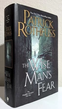 Patrick Rothfuss = THE WISE MAN'S FEAR = hardcover DAW 2011 - 1st/1st *SIGNED*
