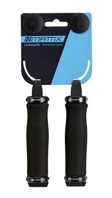 MATRIX Lenkergriff G14 high Density Soft Länge: 129/129 mm, schwarz, Schaumstoff