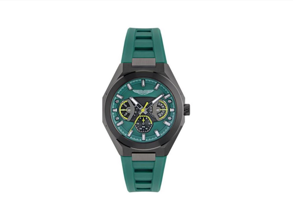Aston Martin TKS-Thrill Quartz Watch, Green, 42 mm, MTRI1F503 | eBay