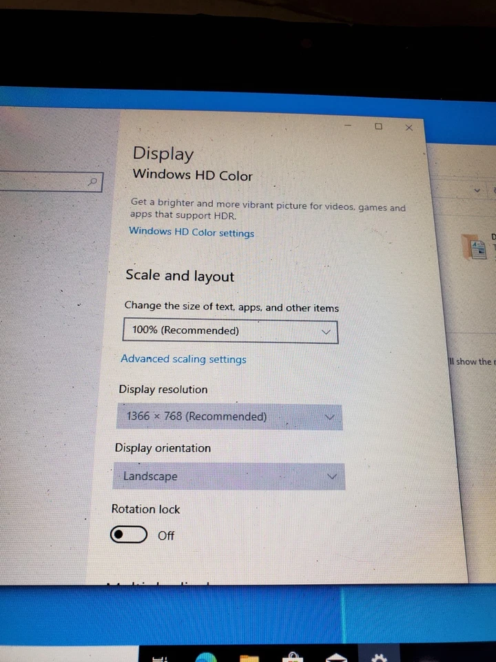 Dell Latitude 12 Rugged 7202 11.6" M-5Y71 8GB RAM 256GB SSD WIN10 NO BATTERY #69 - Image 4 of 4