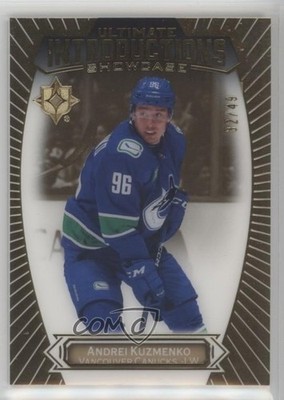 2022 Ultimate Collection Introductions Gold 32/49 Andrei Kuzmenko Rookie RC 1e15