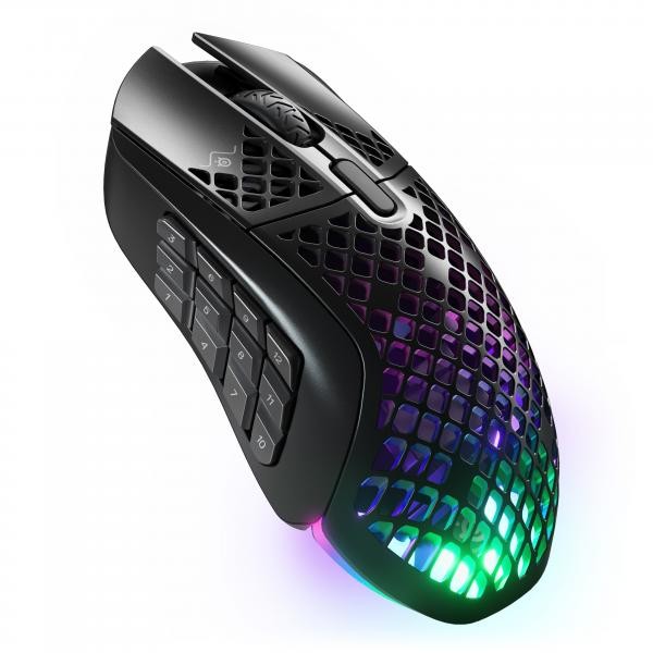 Aerox 9 mouse ambidestro rf senza fili + bluetooth ottico 18000 dpi - Immagine 3