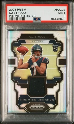 2023 Panini Prizm Premier Jerseys C.J. Stroud #PJ-CJS (MEM, RC)