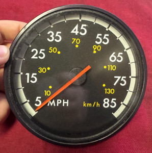 FREIGHTLINER COLUMBIA MPH, SPEEDOMETER 2246507000, 4.5 INCHES