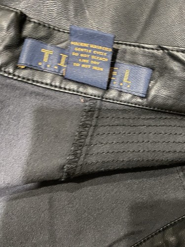 Tinsel minigonna nera ecopelle denim couture taglia small donna junior zip - Foto 16 di 24