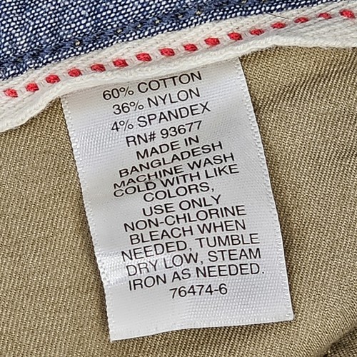 Męskie spodenki cargo Mutual Weave rozmiar 34 khaki 100% bawełna casual outdoor kieszenie - Zdjęcie 10 z 12