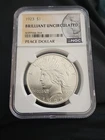 1923 Silver Peace Dollar, NGC Brilliant Uncirculated - Fast Shipping
