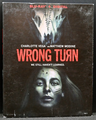 Wrong Turn The Foundation Blu-ray 2021 Horror Reboot Slasher Film Tested Ex Cond