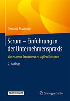Scrum - EinfüHrung In Der Unternehmenspraxis, M. 1 Buch, M. 1 E-Book Maximini