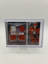 Olen Zellweger 2024 Upper Deck The Cup #F-OZ Auto Foundations Quad Jersey 47/99