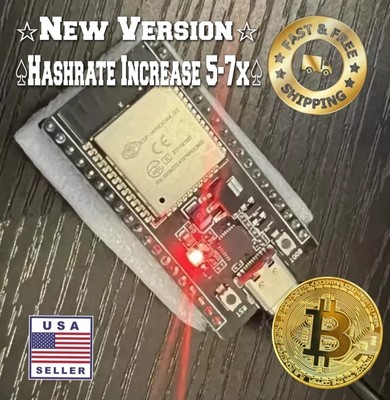 Nerdminer V2-Upgraded 350kH/s  Speed Increase  Bitcoin Solo Lottery Miner!  