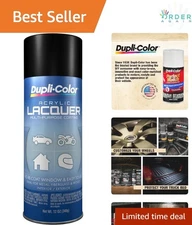 VHT Lacquer Semi-Gloss Black Spray Paint 12oz Outdoor Automotive Exterior