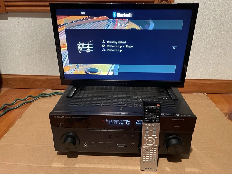 Yamaha AVENTAGE RX-A770 7.2 Channel Natural Sound AV Bluetooth Stereo Receiver - Image 4 of 4