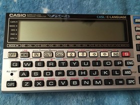 JUNK CASIO Super College VX-4 Pocket Computer PokeCon C Language