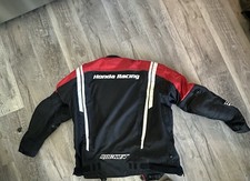 Joe Rocket Honda Racing Motorcycle Jacket With Pads Sz Large