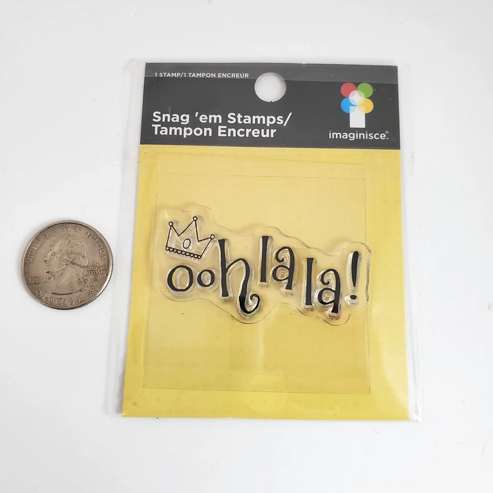 Snag 'Em-Ooh La La! 2010 Sello transparente sin montar Foto 3 de 4