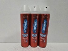 3 Wella Shockwaves Ultra Strong Power Hold Ha...