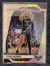 Teaira McCowan 2024 Panini Prizm WNBA Checkerboard SSP DAL Wings 105