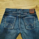 Edwin SK505 Jeans Mens W32 L32 Blue Slim Fit Cinch Vintage Selvedge Japan