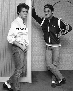 Wham!: George Michael and Andrew Ridgeley in Tokyo Japan for Promotion Photo