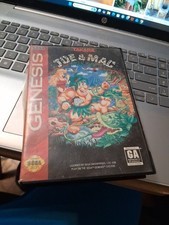 Joe And Mac Sega Genesis. No Manual. 