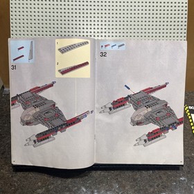 LEGO Star Wars 7673 Magnaguard Starfighter Instructions Booklet Manual Only