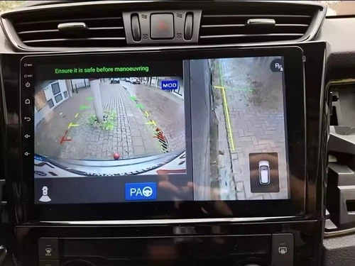 AUTORADIO 2DIN 32G ANDROID 13 CARPLAY RDS SWC TELECAMERA PER NISSAN QASHQAI J11 - Foto 10 di 22