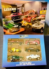 Hot Wheels Silver Legends Tour Pontiac GTO Ford Mustang Chevrolet El Camino Set