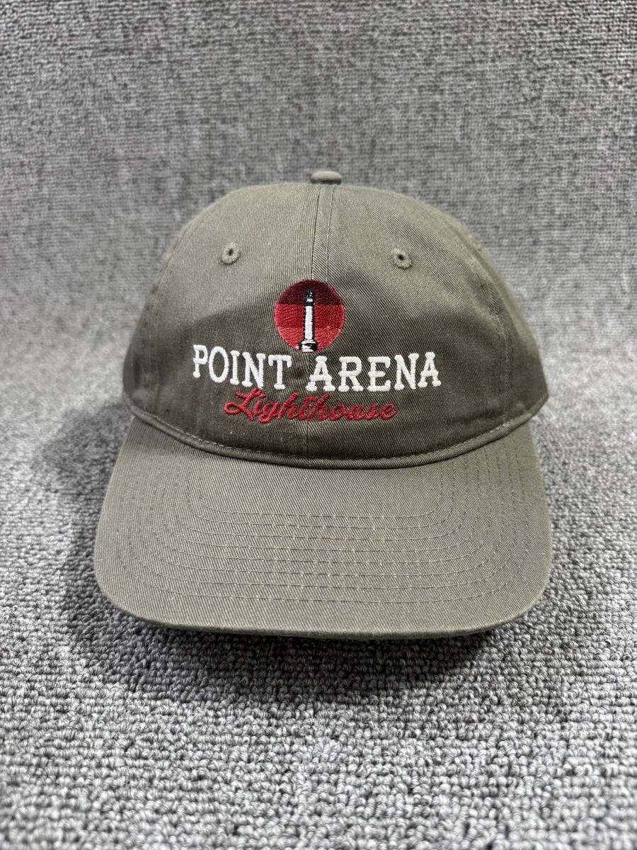 Gear Point Arena Lighthouse Dad Hat Strapback Olive Baseball Cap