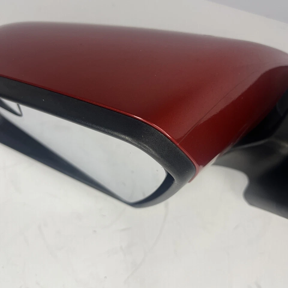 2017-20 Hyundai Elantra Driver LH Side Power Door Mirror Red OEM 87610-F2000 - Imagem 4 de 4