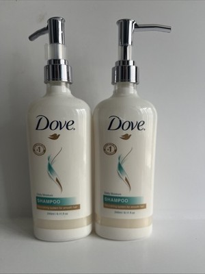 Set Of 2 Dove Professional Daily Moisture Shampoo  for Smooth Hair 8.11 FL oz