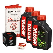 Honda Shadow VT 750 C2S/C2B, 10-15, RC53 Motul 10w40 Öl OEM Ölfilter Motoröl