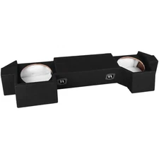 Fits 2019-2025 Ram 1500 (5th Gen) Crew Cab Dual 12" Sealed Subwoofer Enclosure