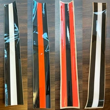 Browns Full Size Football Helmet Center Stripe Decal 20mil