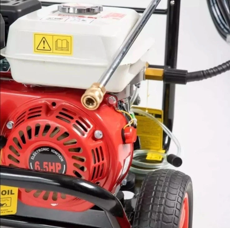Idropulitrice scoppio motore ohv a benzina da 6,59 Cv lancia a spruzzo inclusa - Immagine 4 di 4