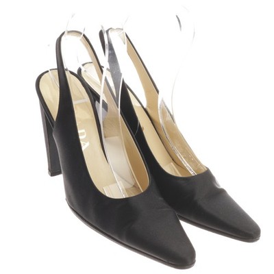 Prada Slingbacks 37 EUR Schwarz Sehr gut