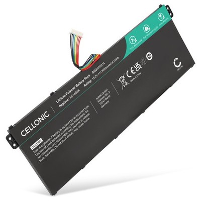 Ersatz Akku für Acer Spin 5 SP513-51-59GD Swift 3 SF314-52-36JE 2750mAh
