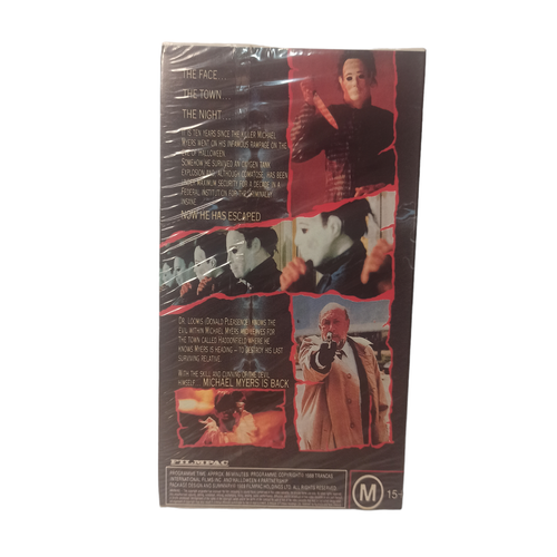 Halloween 4 Return of Michael Myers Horror VHS 1988 Unedited Version Filmpac - Picture 2 of 24