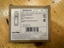 Lot of 15 Leviton LB120-GFT GFCI Thermal Mag Branch Circuit Breaker, 1 Pole, 20A