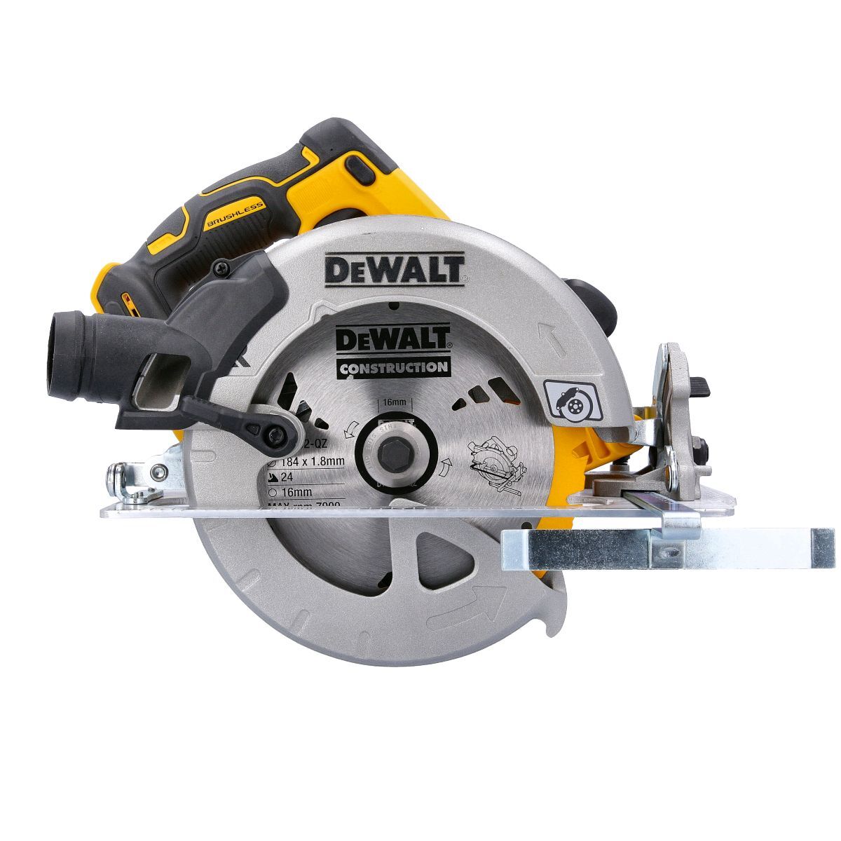 DeWalt DCS570N 18V XR Cordless Brushless 184mm Circular Saw Bare Unit