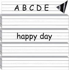 20 Pcs Magnetic Sentence Strips, Sentence Strips with Magnets, 12 X 3 In, Magnet