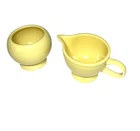 *Fiestaware Cream and Sugar Set (No Lid)