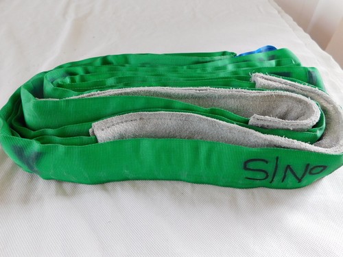 Spanset 3M Round Sling Endless Green Lifting Strap, 1500kg [D5B] | eBay UK