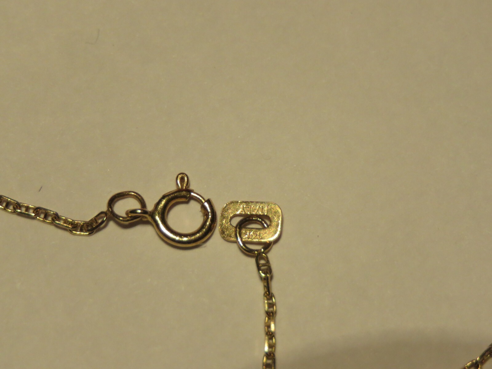 Solid 14K Yellow Gold Solitaire Simulant Solitair… - image 6